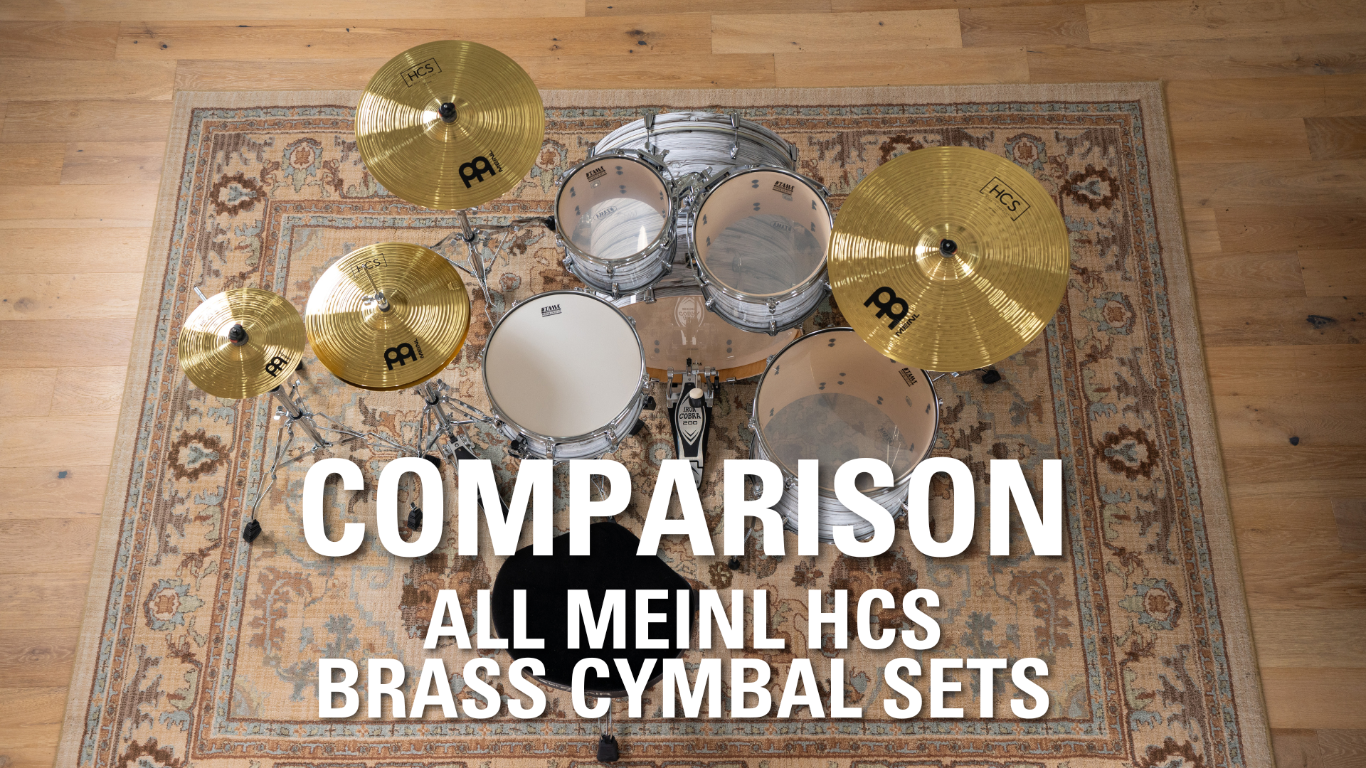 Amazon.com: HCS Cymbal Set Box Pack for Drums with 13