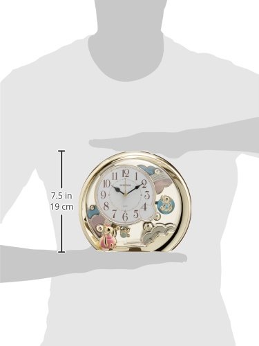 Amazon.co.jp: リズム(RHYTHM) 置き時計 アナログ 電子音 目覚まし