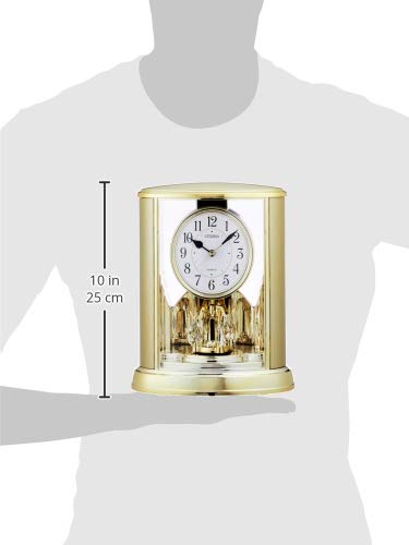 Amazon.co.jp: シチズン 置き時計 アナログ サルーン 金色 CITIZEN