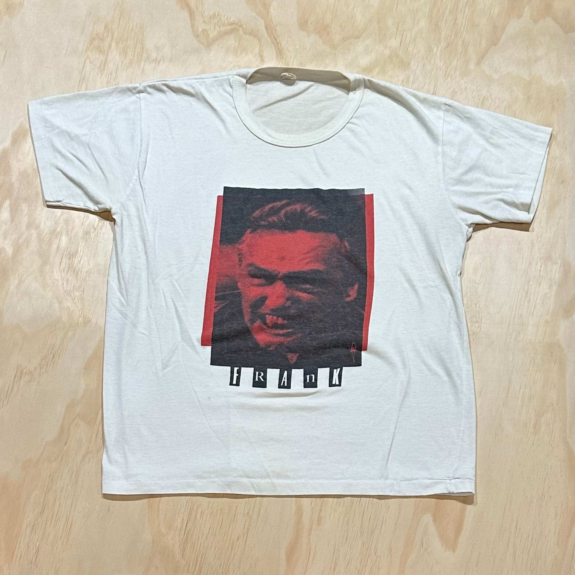 Vintage 90s Graphic tee Frank front graphic single stitch made in