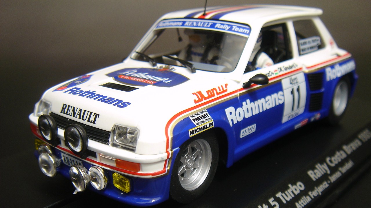 再入荷】RENAULT 5 Turbo No11 Rothmans【ルノーサンクターボ