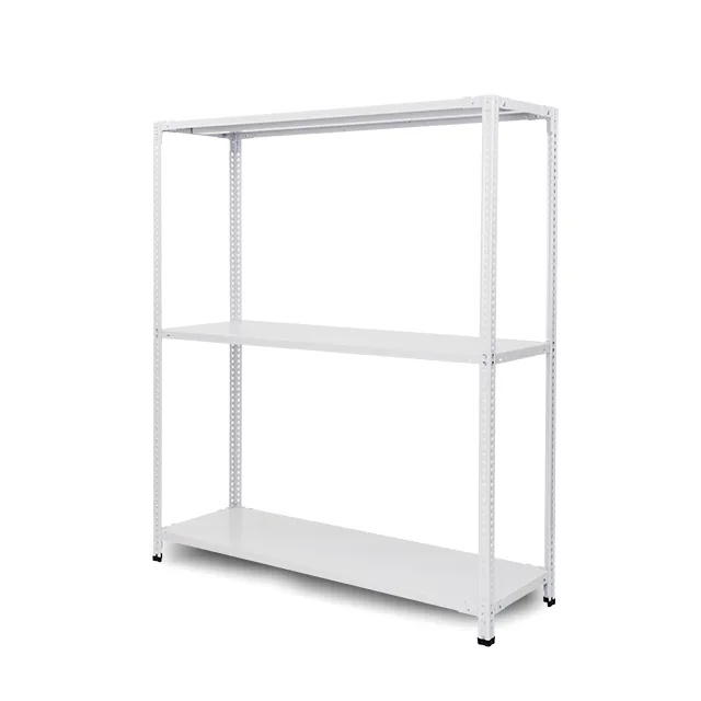 100kg/段 組立簡単らくらくラック 高さ2100 x 棚板3枚（有効2段）x