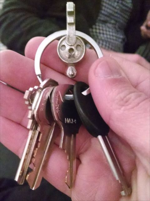 ホンモノそっくり！かぎたばポケモン「クレッフィ」のキーホルダー