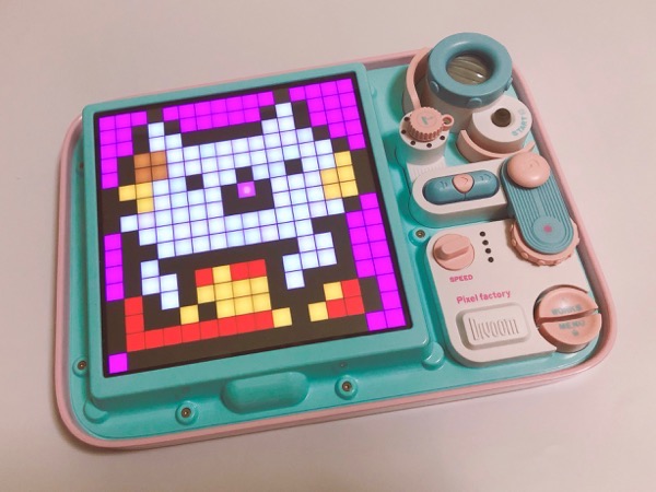 タッチパネルで直接ドット絵が描けるお絵かきボード！「PIXEL FACTORY