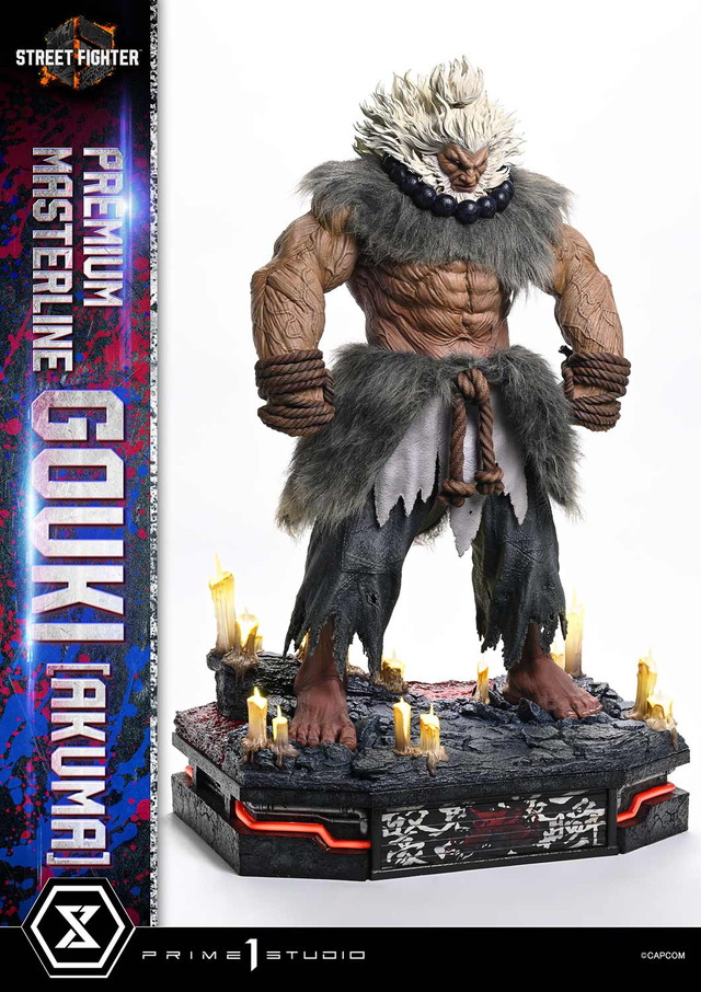 瞬獄殺のポーズも！『ストリートファイター6』の「豪鬼」を1/4スケール