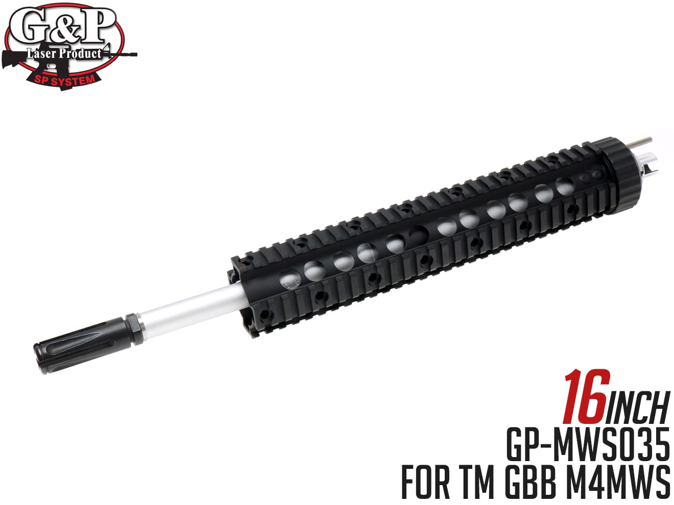 G&P レシーライフル キット 東京マルイ GBB M4MWS [長さ：14.5インチ