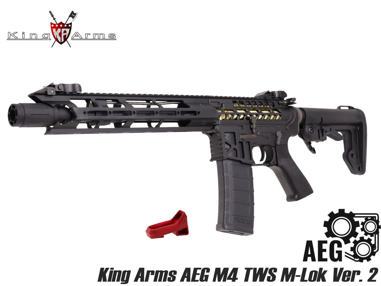 King Arms AEG M4 TWS M-Lok Ver. 2 限定モデル | ミリタリーベース