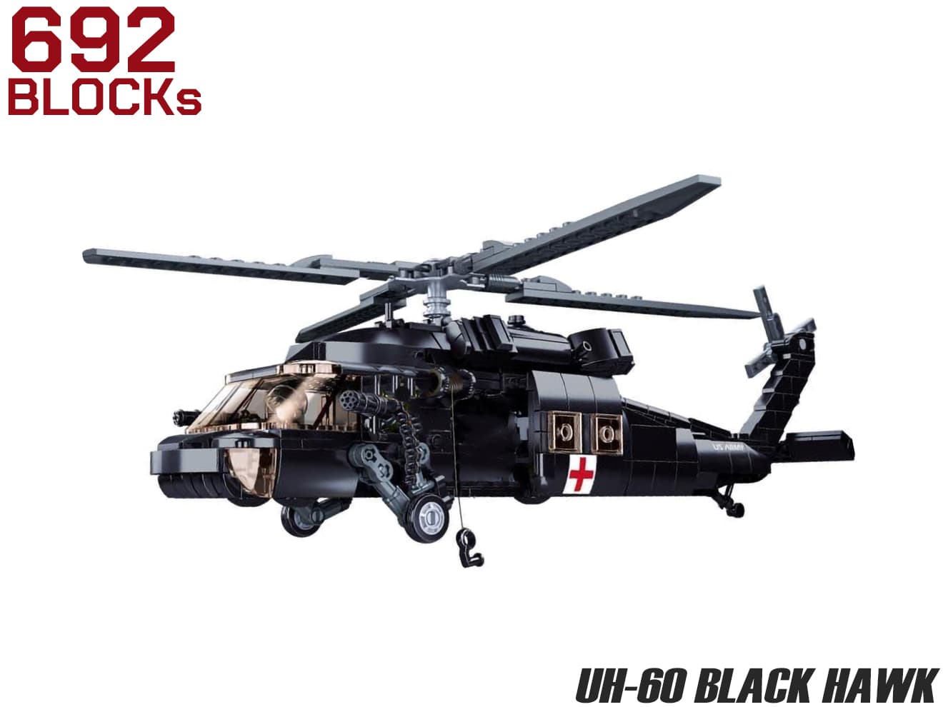 AFM UH-60 ブラックホーク 多目的軍用ヘリコプター 692Blocks