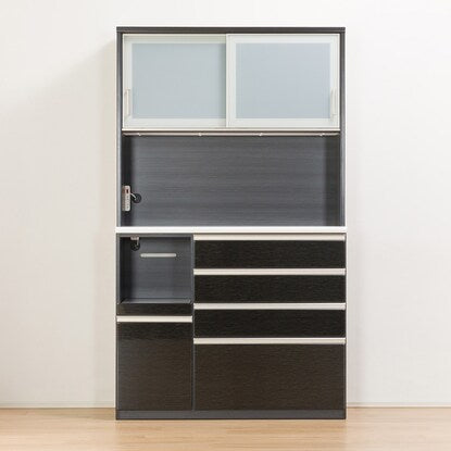 ニトリ キッチンボード（Nポスティア120KB BK） - MIRUMU