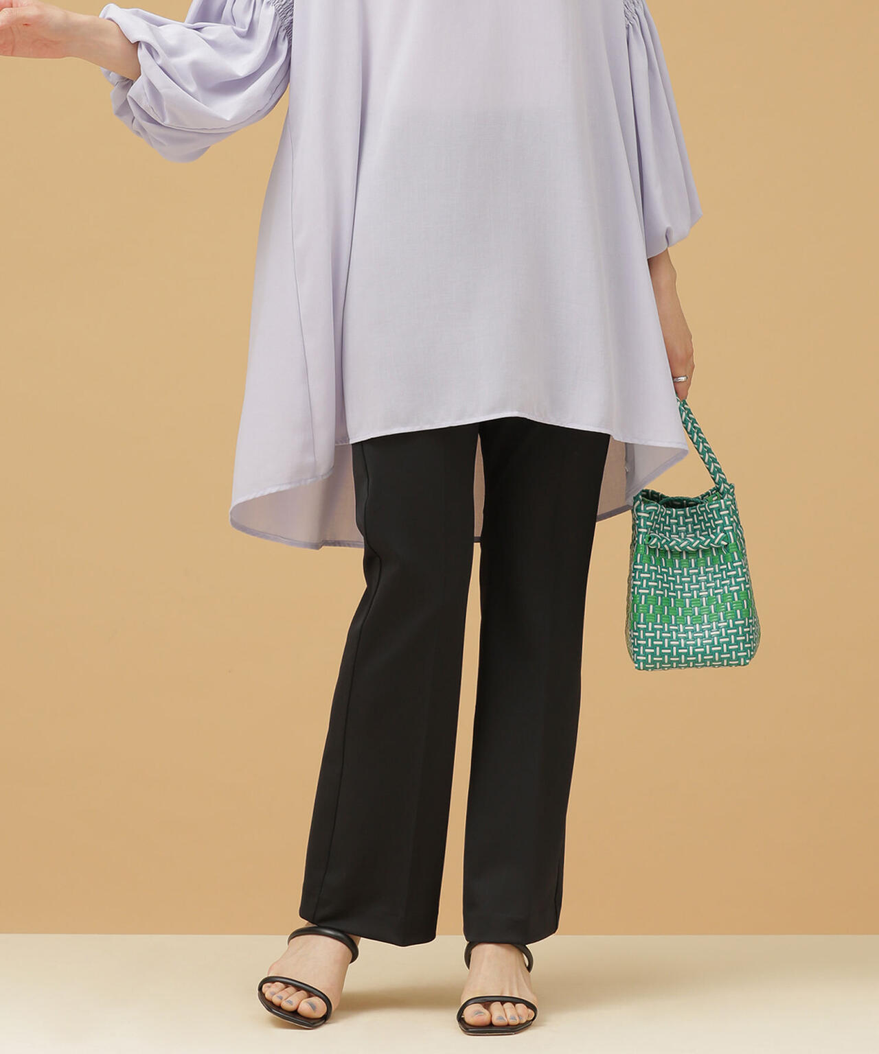 LB.03/センタータックストレッチパンツ | NANO universe（ナノ