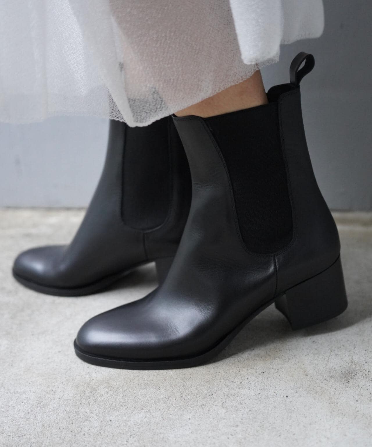 CORSO ROMA 9 (コルソローマ) サイドゴアヒールブーツ | B'2nd（ビー