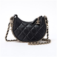 CHANEL ホーボー スモール 2021年以降 ショルダーバッグ ブラック