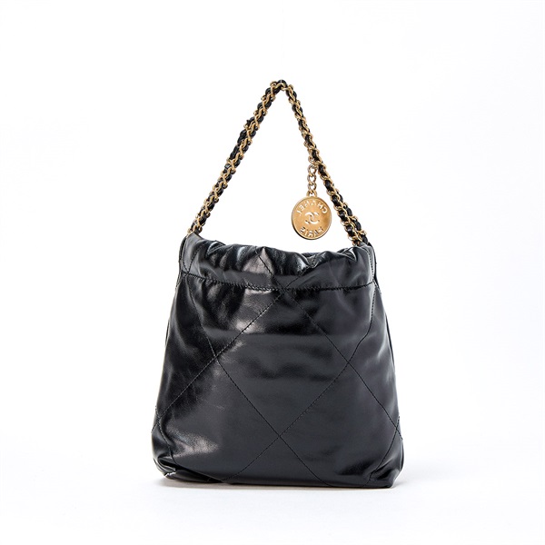 CHANEL シャネル22 ミニ 2021年以降 ショルダーバッグ ブラック マット