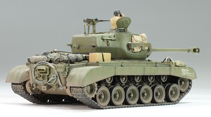 タミヤ 1/48 M26 パーシング