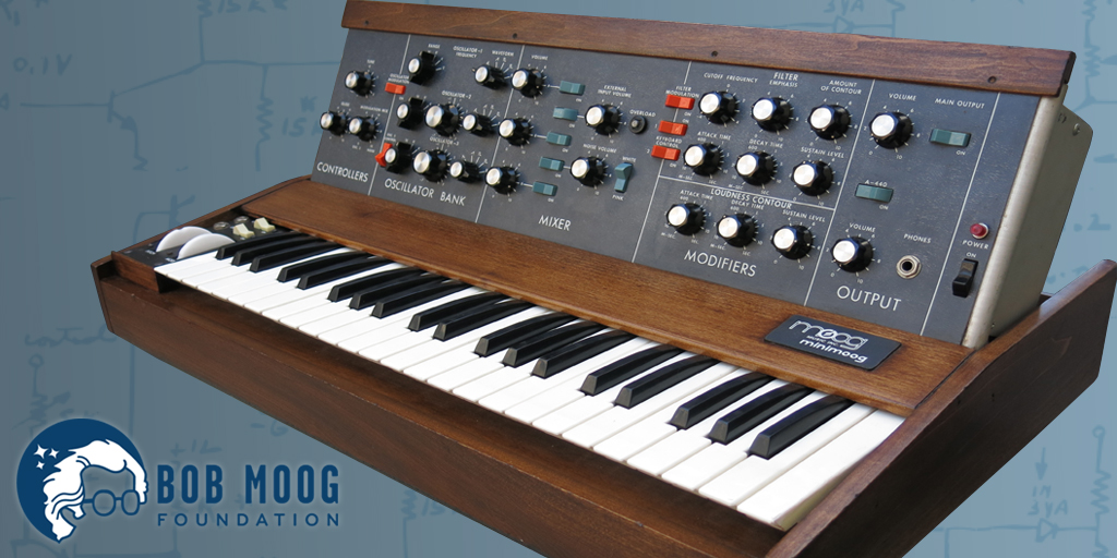 2017 Raffle for Vintage Minimoog Model D Signed by Jan Hammer