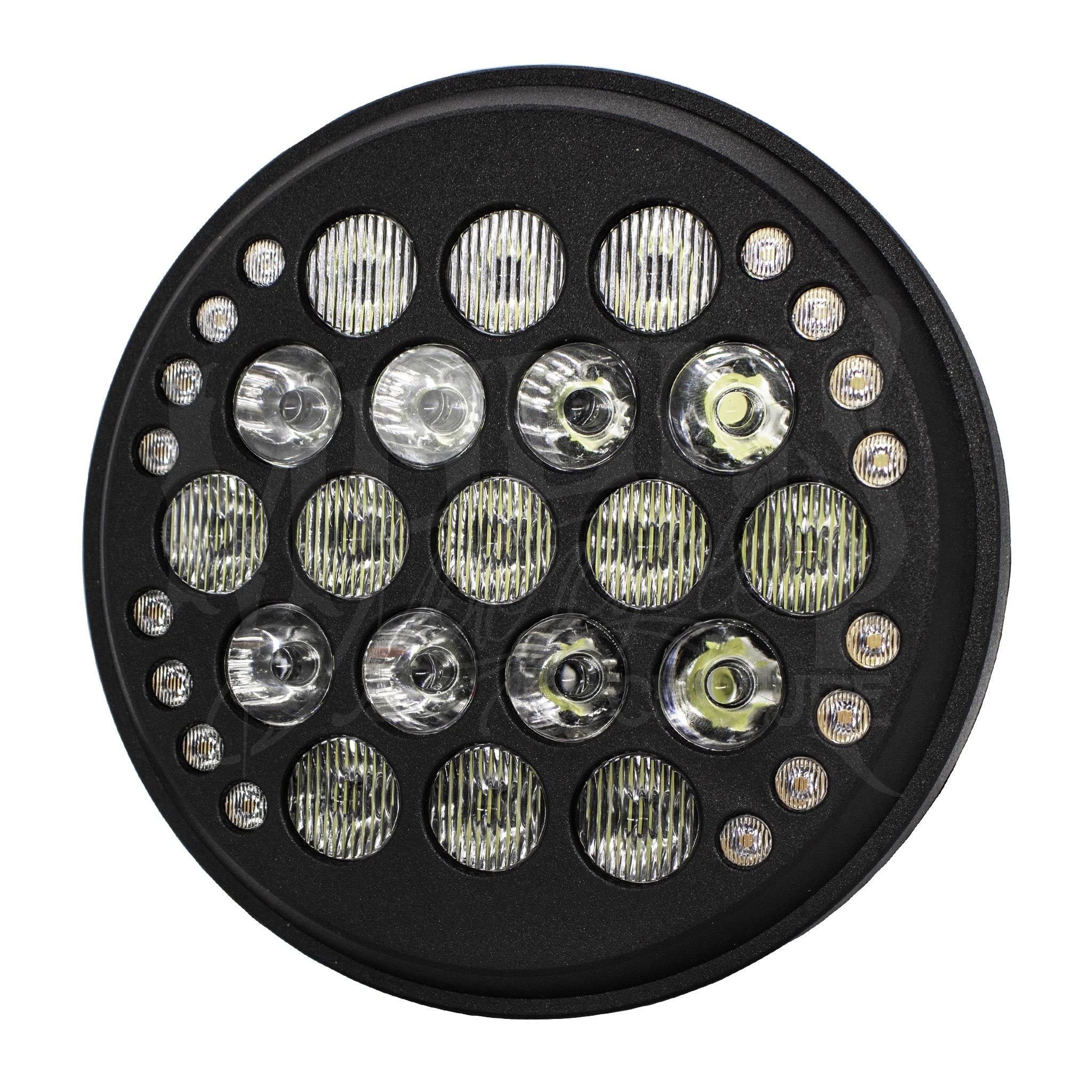 5.75 MOONSMC® Moonmaker Fly Eye® V2 LED ヘッドライト ハーレー用
