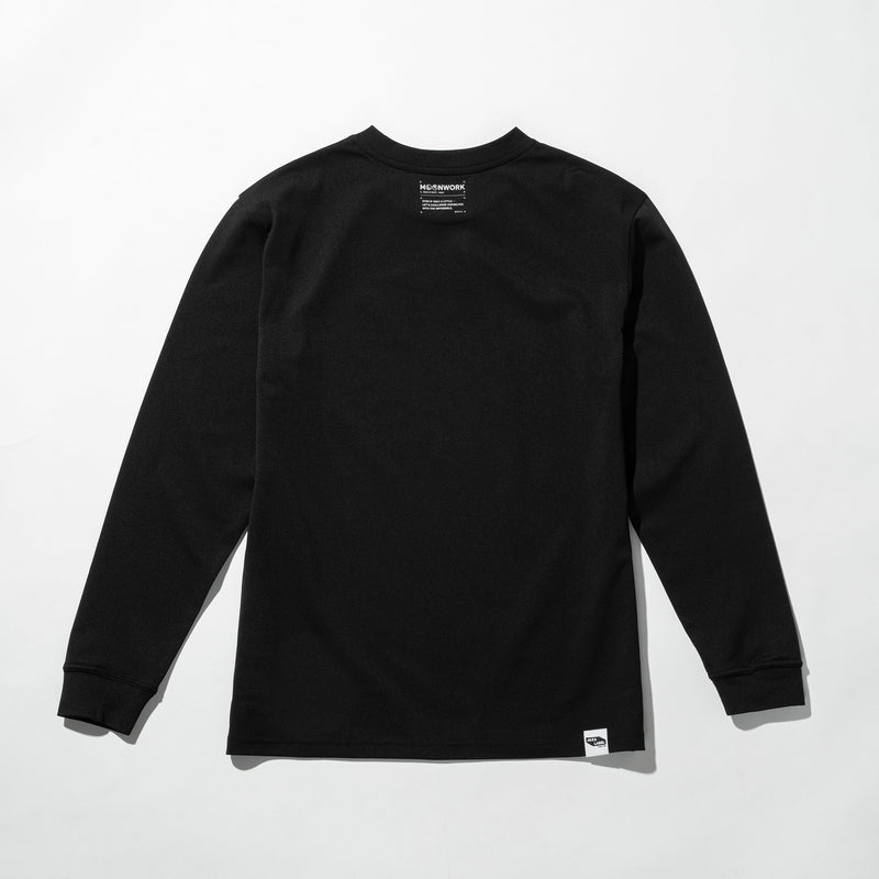 MOONWORKシリーズ】 ロングスリーブTシャツ（Collaboration with 宇宙