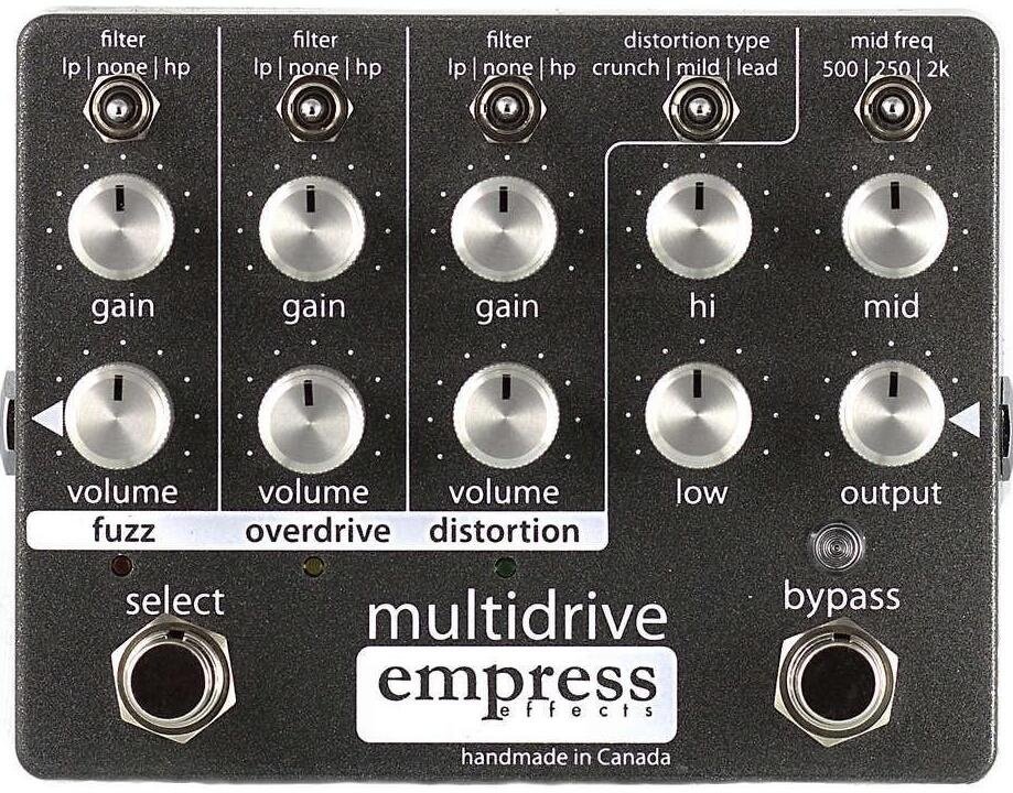 Empress Effects Multidrive - Pedal on ModularGrid