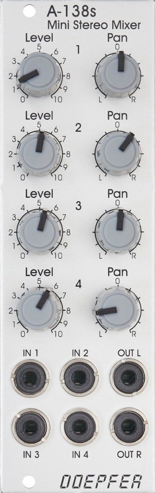Doepfer A-138s - Eurorack Module on ModularGrid
