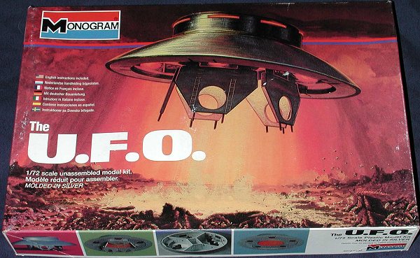Monogram 1/72 UFO preview