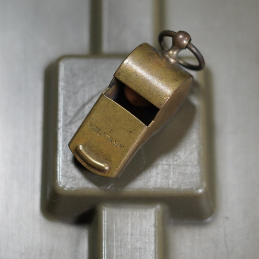 US Military Brass Whistle – MMM.Modern Military Mind