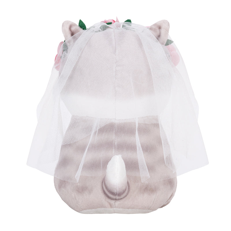 予約】mofusand にゃんこのウエディングペアぬいぐるみ(花嫁にゃん