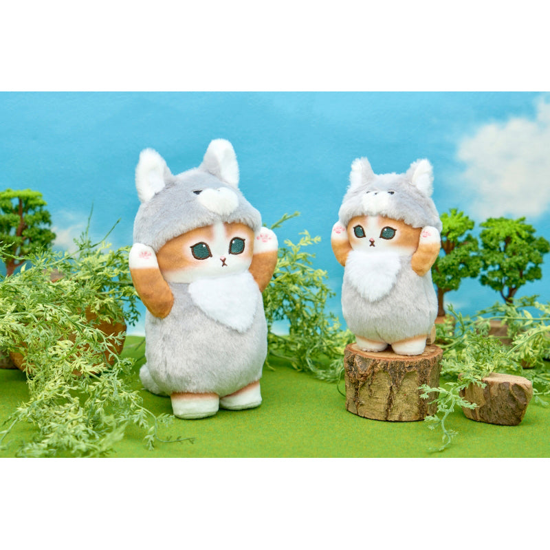 mofusand 着ぐるみにゃん ぬいぐるみSS(オオカミ) | mofusandもふもふ