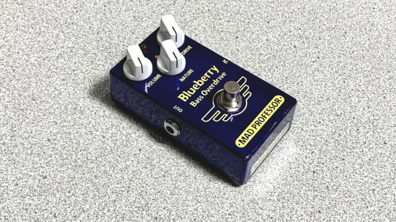 人気なのも納得】MAD PROFESSOR Blueberry Bass Overdrive 試奏