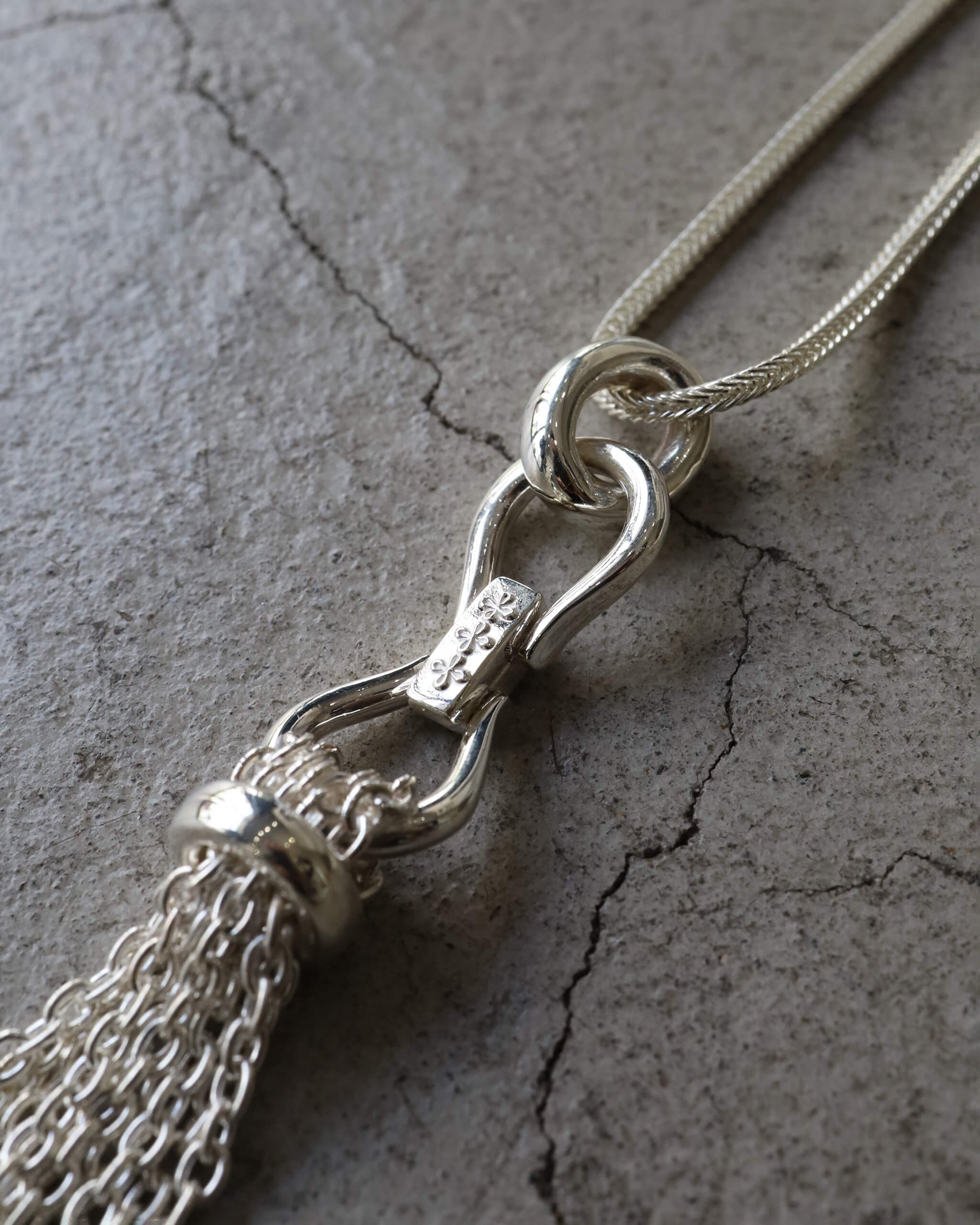 WAKAN SILVER SMITH Tassel necklace (L) [C-038] -MORLS-