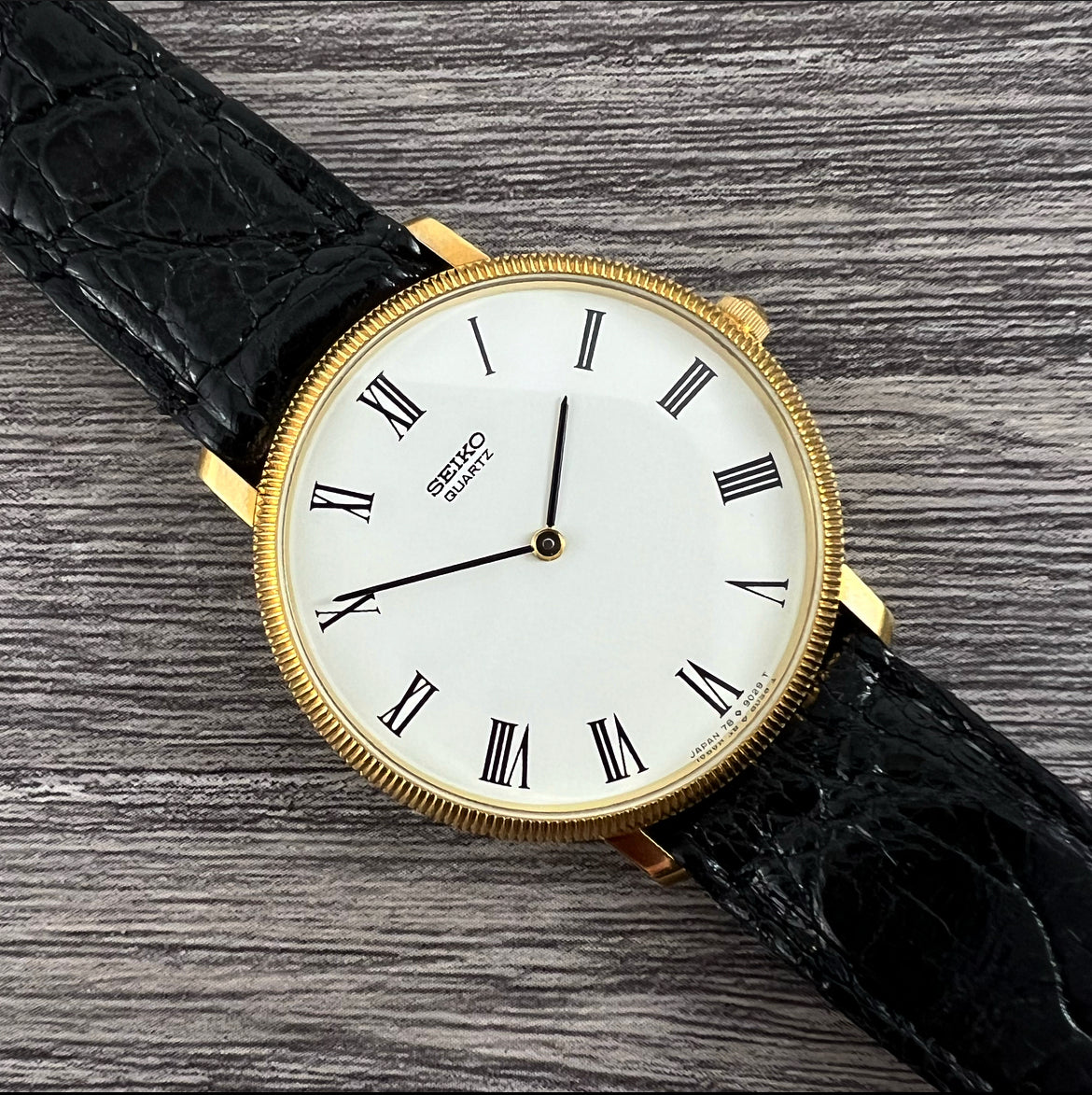 1979 Seiko SQ 7800-9039 'Calatrava' Quartz (New Old Stock
