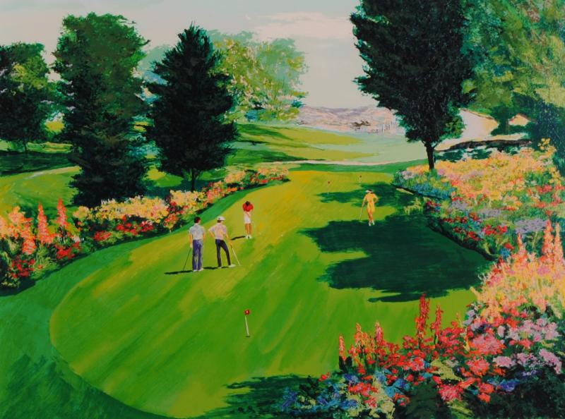 インテリアの絵画をシルクスクリーンの版画で制作したマーク・キングの