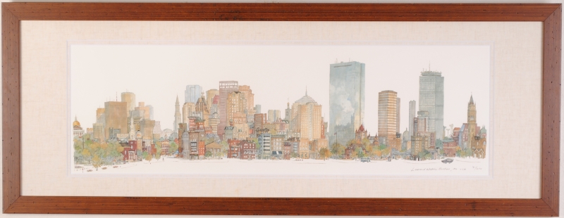 インテリアの絵画をジークレーの版画で制作したレオナルド・ウェーバー