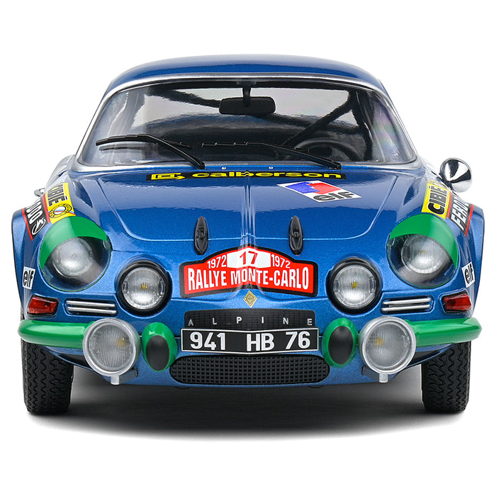 1:18 Alpine A110 1600S Blue Rally De Montecarlo 19 — Motor City