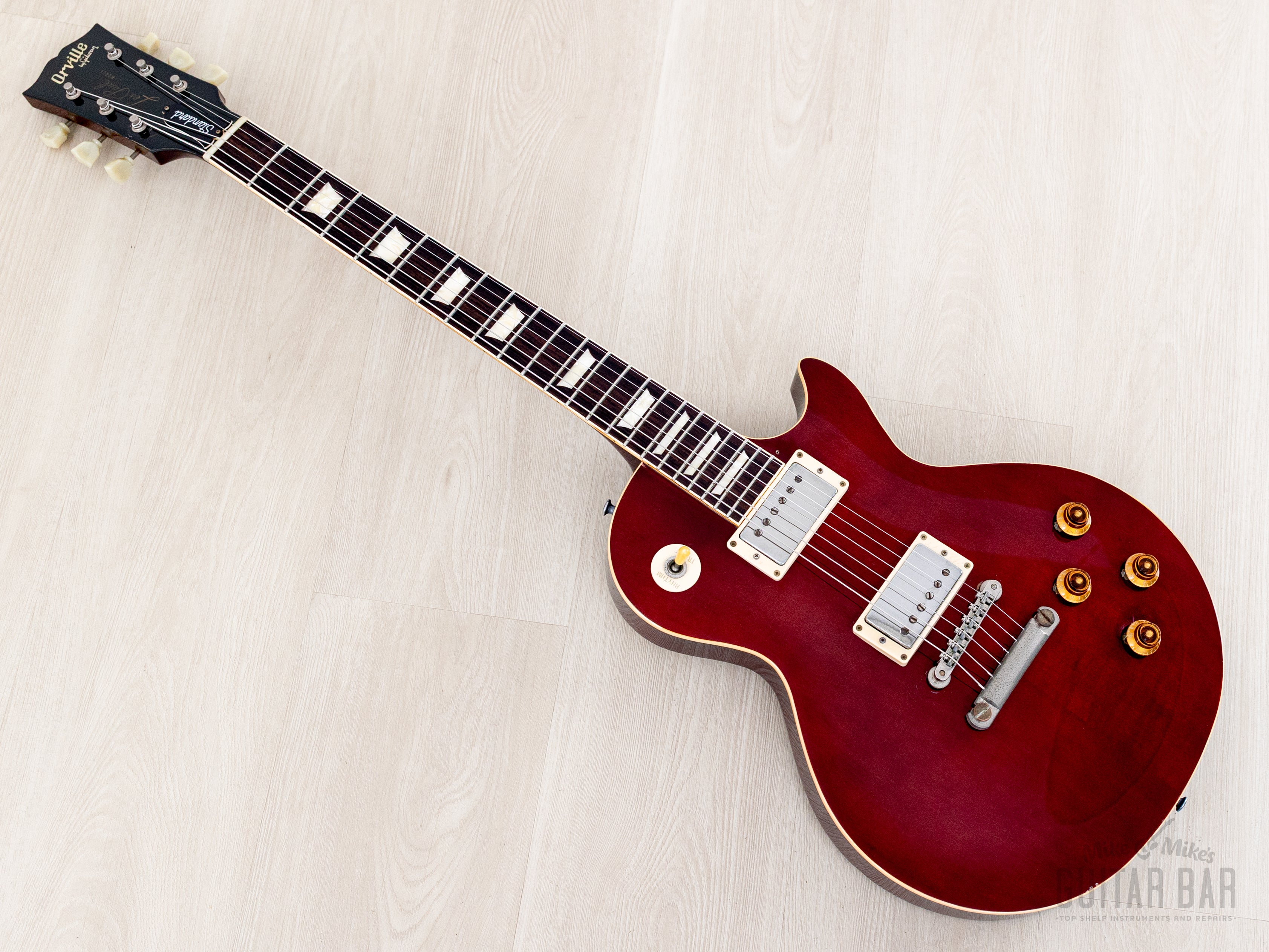 1992 Orville by Gibson LPS Les Paul Standard Wine Red w/ USA Pickups