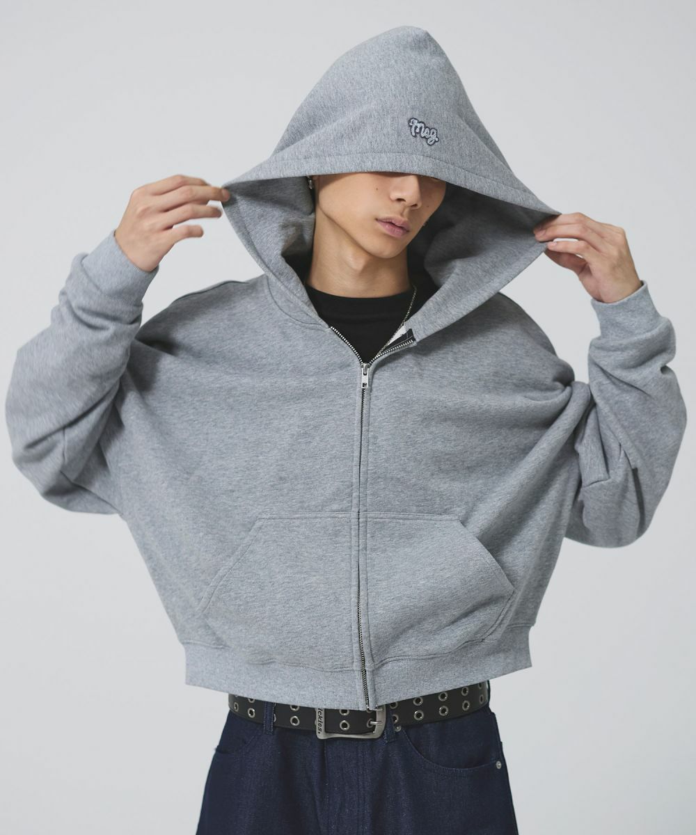サンフェードショート丈ZIPパーカー | MSG