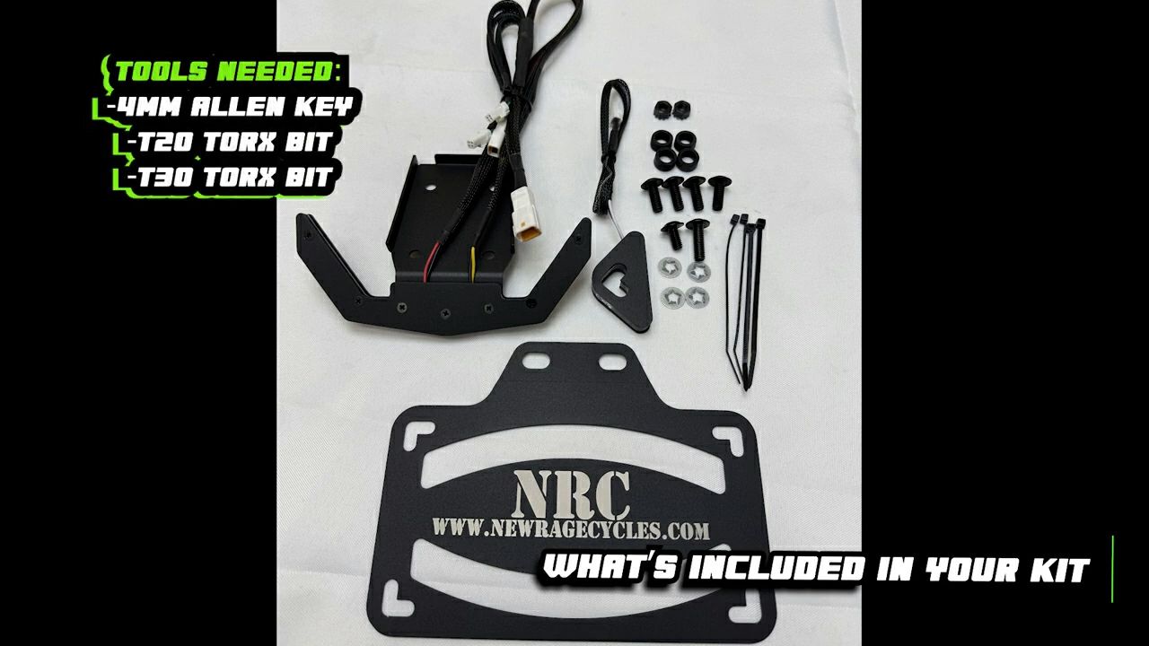 KTM 1390スーパーデューク フェンダーレスキット タックド New Rage