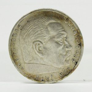 ドイツ 1935年 5ライヒスマルク銀貨 ヒンデンブルク | ミスターコインズ