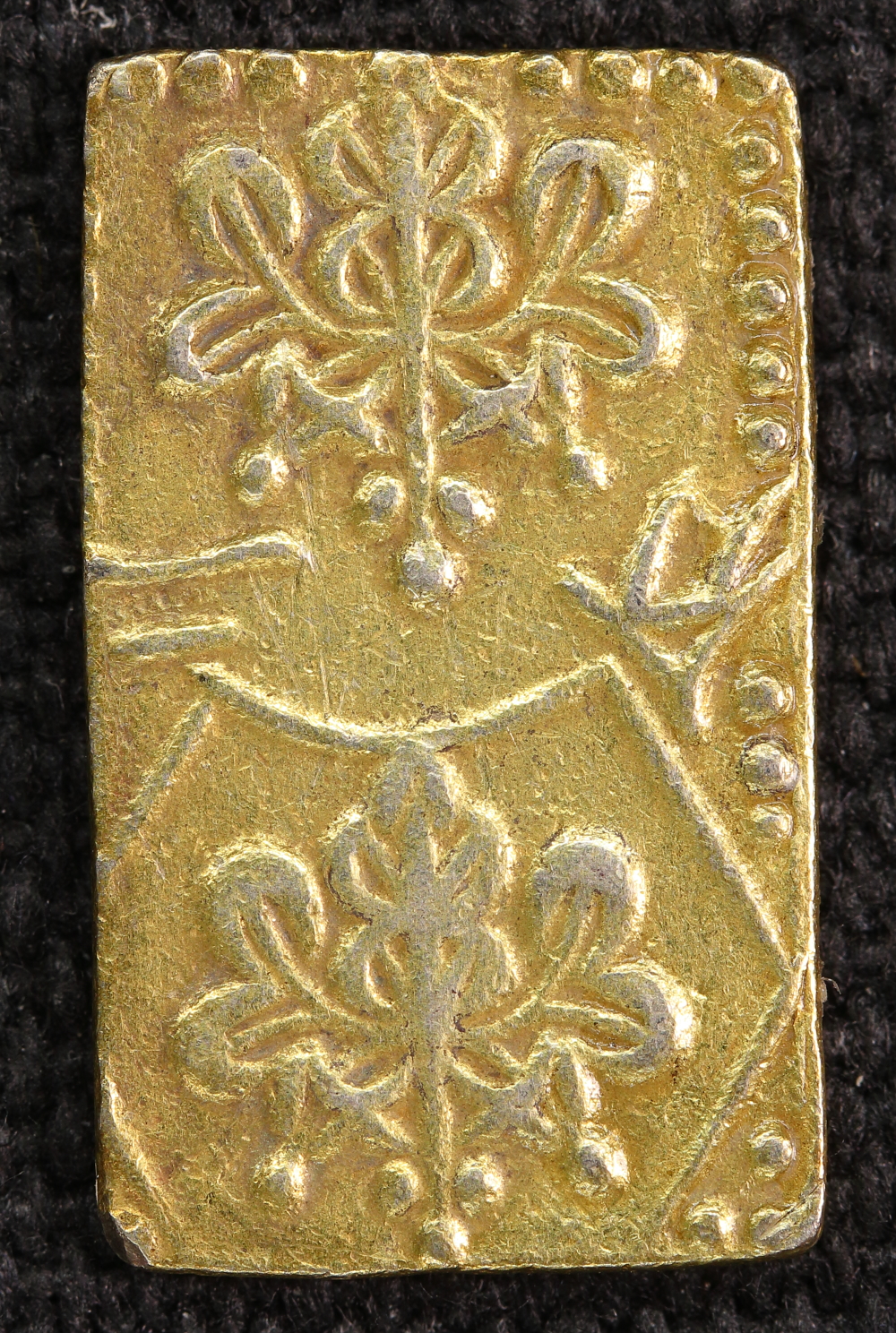 明治二分判金 逆打ち 極美品 日本貨幣商協同組合鑑定書付き | ミスター