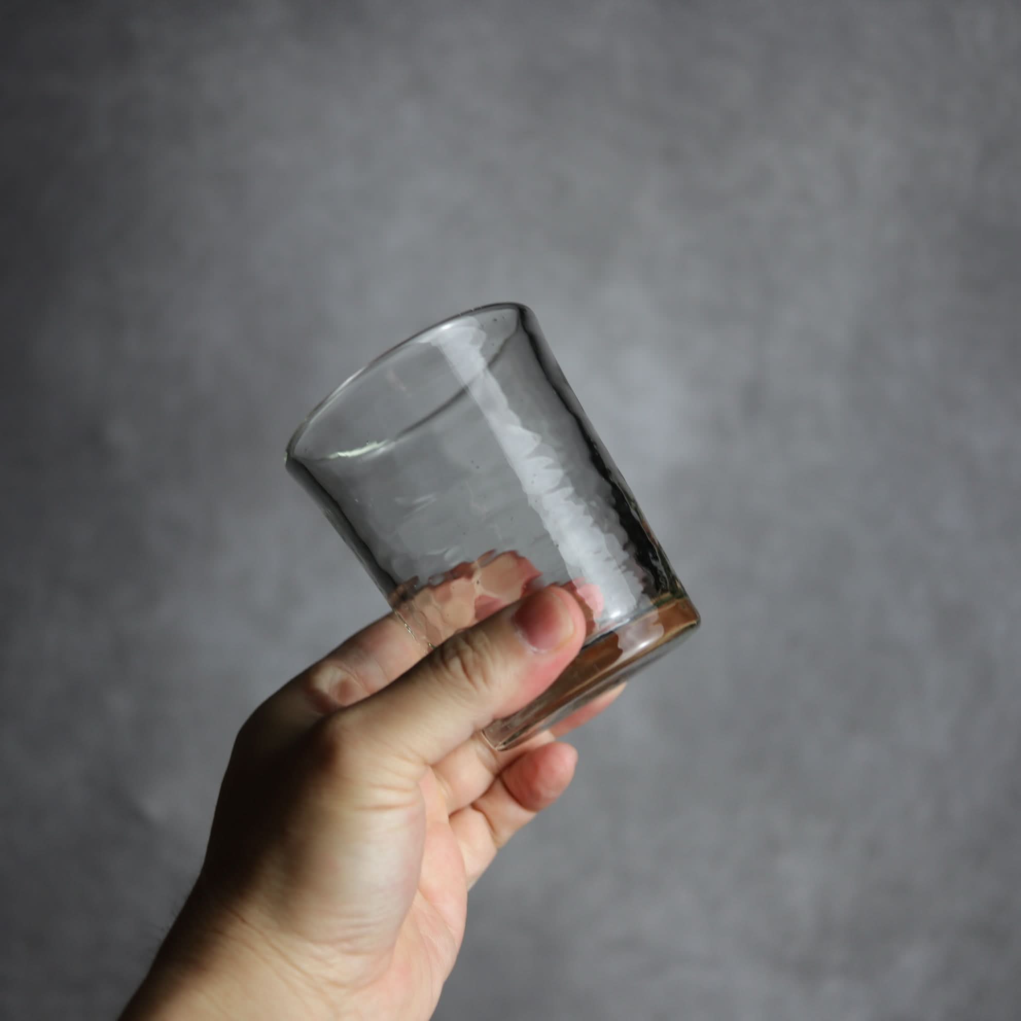 ノーマルグラス 中 クリア 琉球ガラス ガラス工房清天｜ガラス工房 清