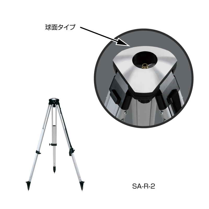 レベル用球面三脚 | ムラテックKDS株式会社