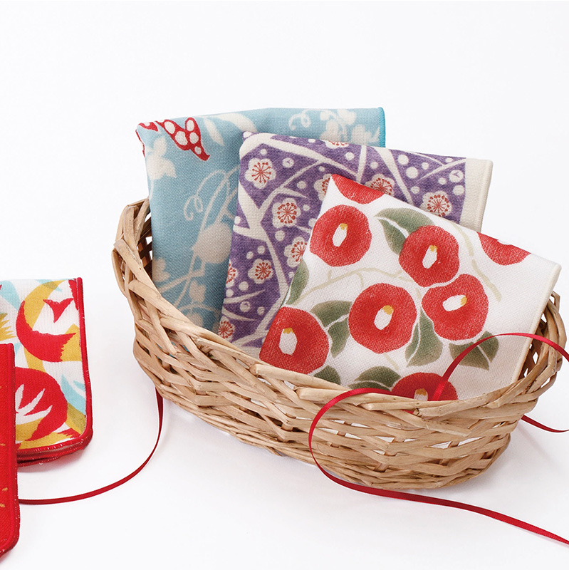 竹久夢二 ガーゼタオルハンカチ【帯付】 | 法人様用 山田繊維カタログ