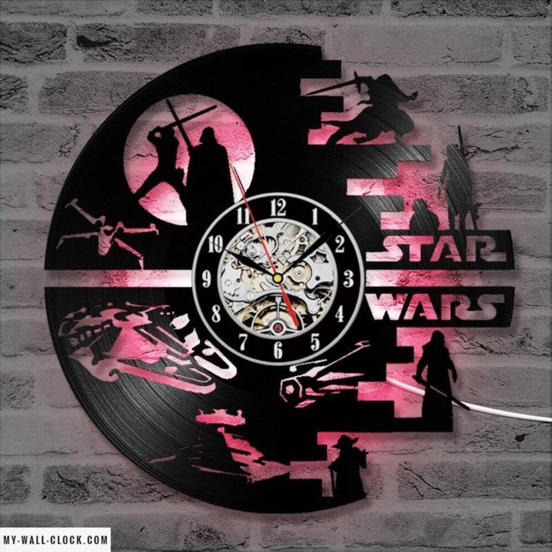 Star Wars Vinyl Clock | My Wall Clock