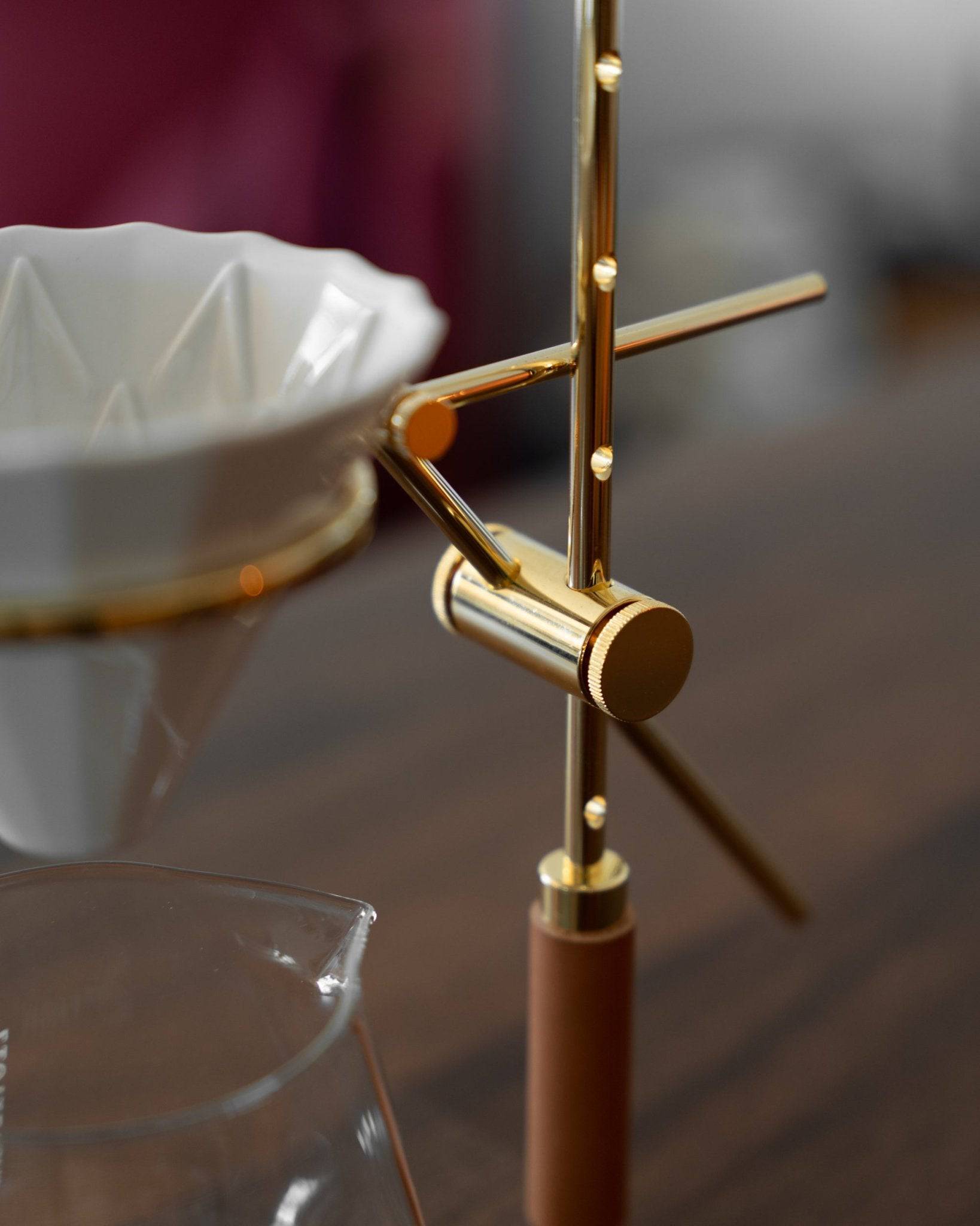 Holzklotz hand-brewed coffee set (includes coffee stand, filter