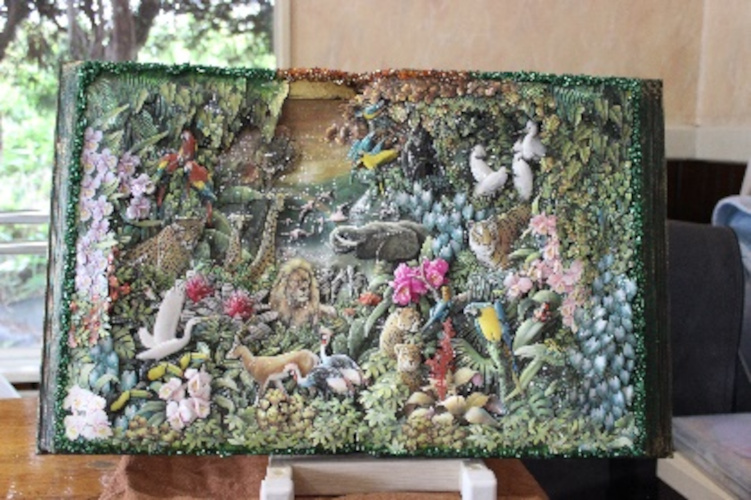 立体的な紙のアートデコパージュ展開催 | 多治見市の情報をお届け