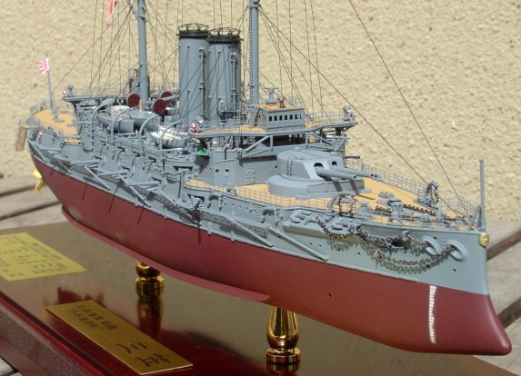 戦艦 三笠 1/350 ファインディティール製作記 ハセガワ HASEGAWA