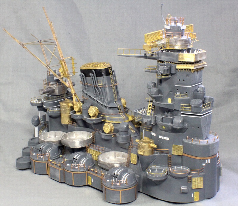 戦艦 大和 1/200 徹底ディティールアップ製作記 ニチモ NICHIMO 日本