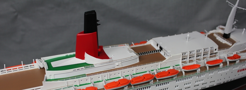 1/450 豪華客船 クイーンエリザベス2世号 キュナードライン GSI