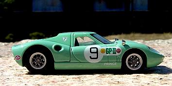 EBBRO プリンスR380 横山達 9号車 1966年日本グランプリ4位 1/43