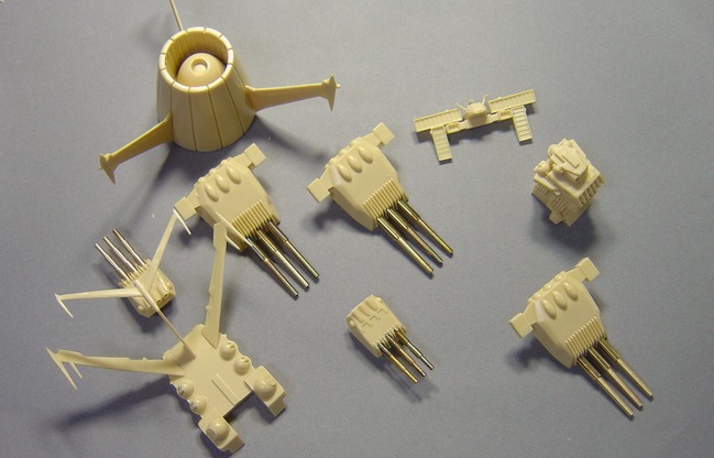 宇宙戦艦ヤマト 1/500 YAMATO DO楽DO どうらくどう 道楽堂 レジン