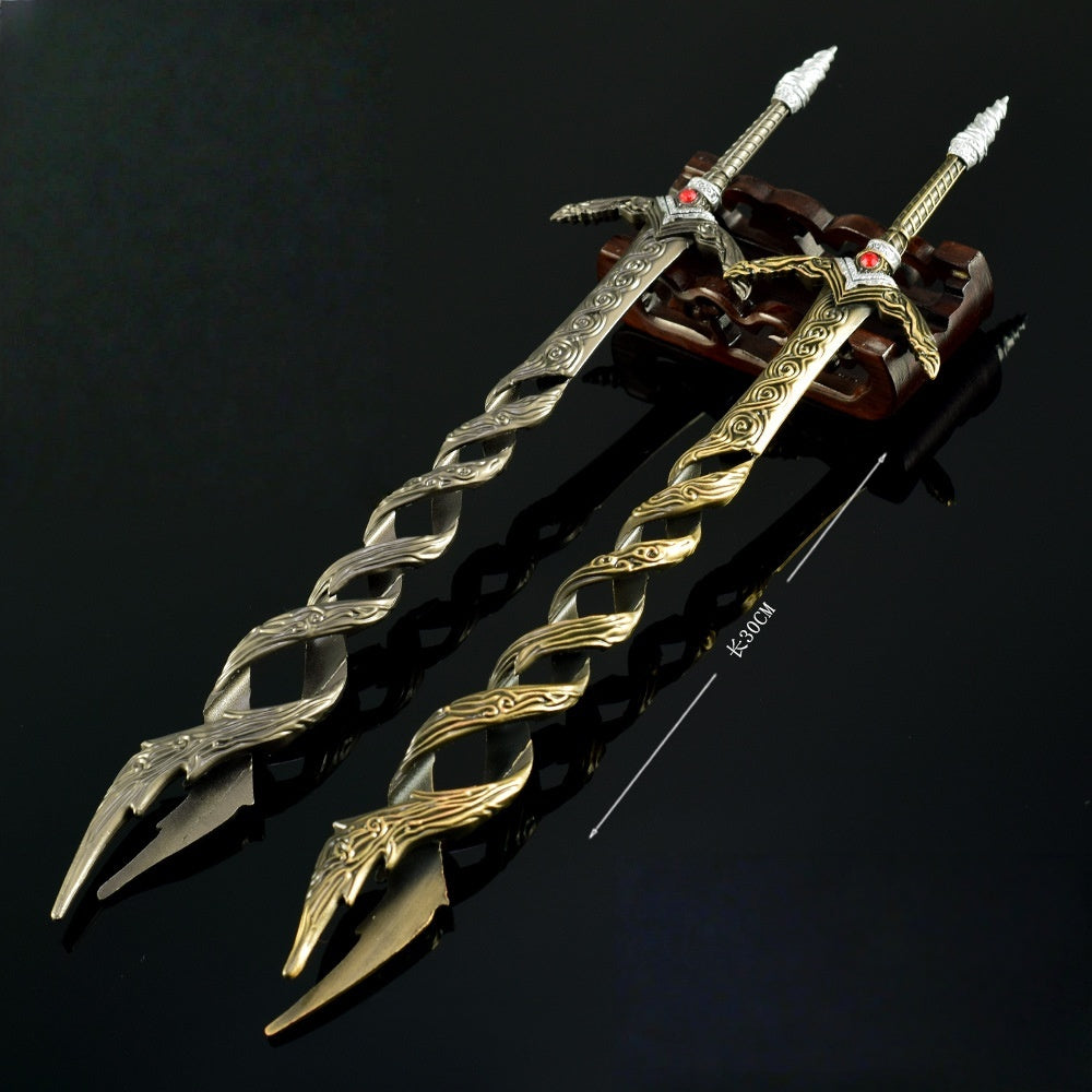 Nakorara エルデンリング 神狩りの剣 30cm ゲーム武器 等比例 リアル